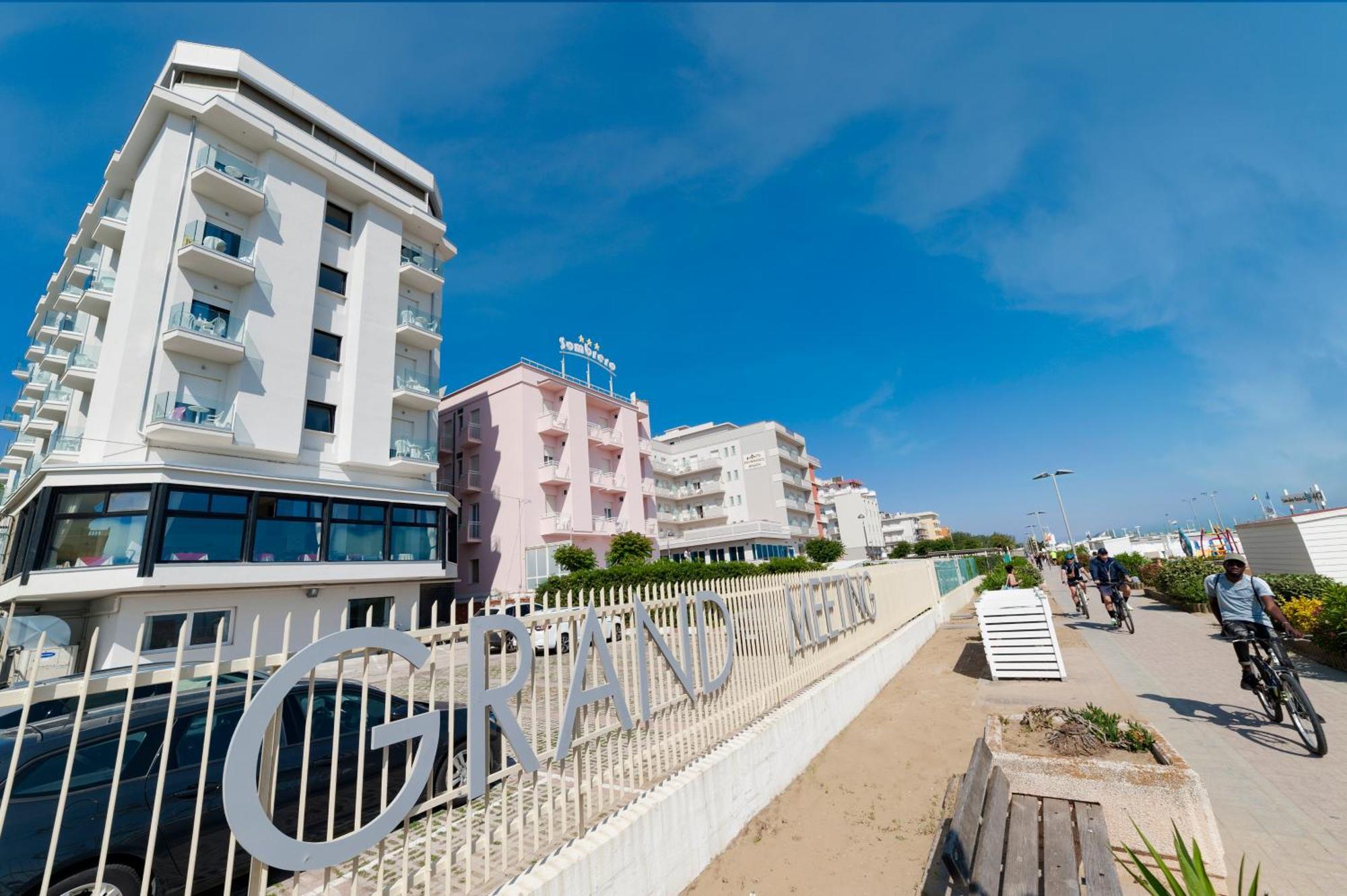Grand Meeting Hotel Rímini Exterior foto